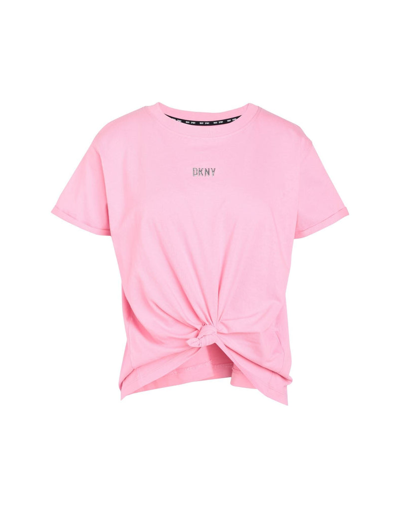 PLAYERA BÁSICA CON NUDO DKNY