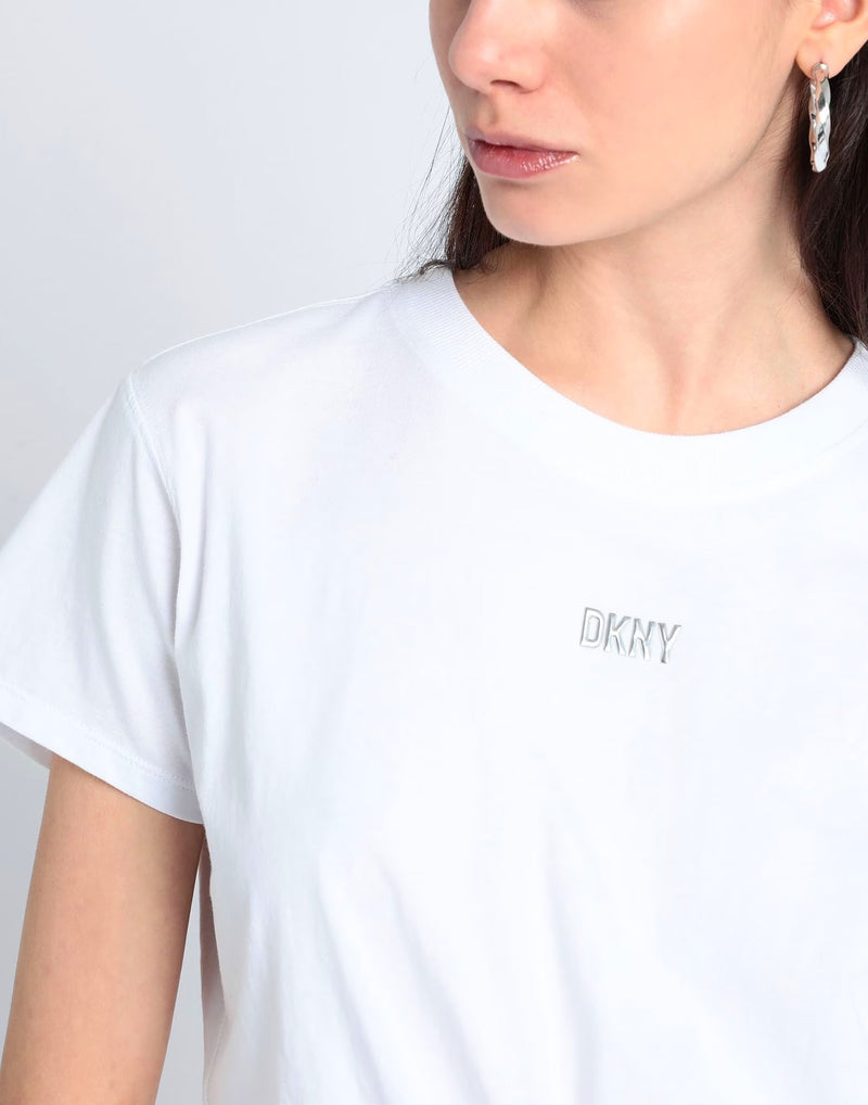 PLAYERA BÁSICA CON NUDO DKNY