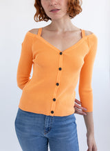 Blusa Tejido Cuello V