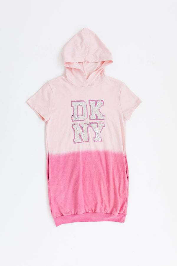 Vestido Rosa DKNY De Niña