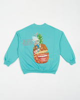 CREWNECK AQUA VANDAL FRUIT CLUB