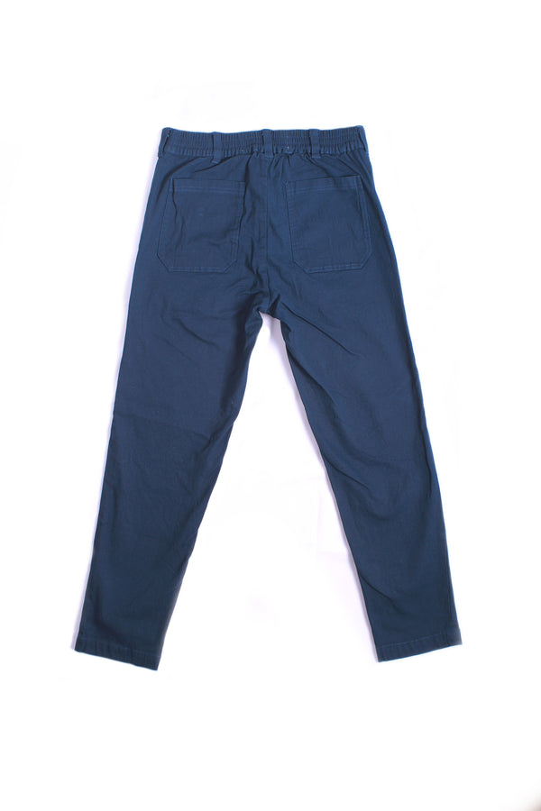 MIDNIGHT BLUE CROPPED PANTS