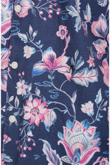 FLORAL SHIRT IN DOBBY COTTON