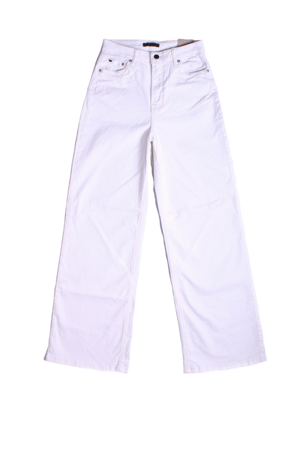 JEANS WIDE WHITE