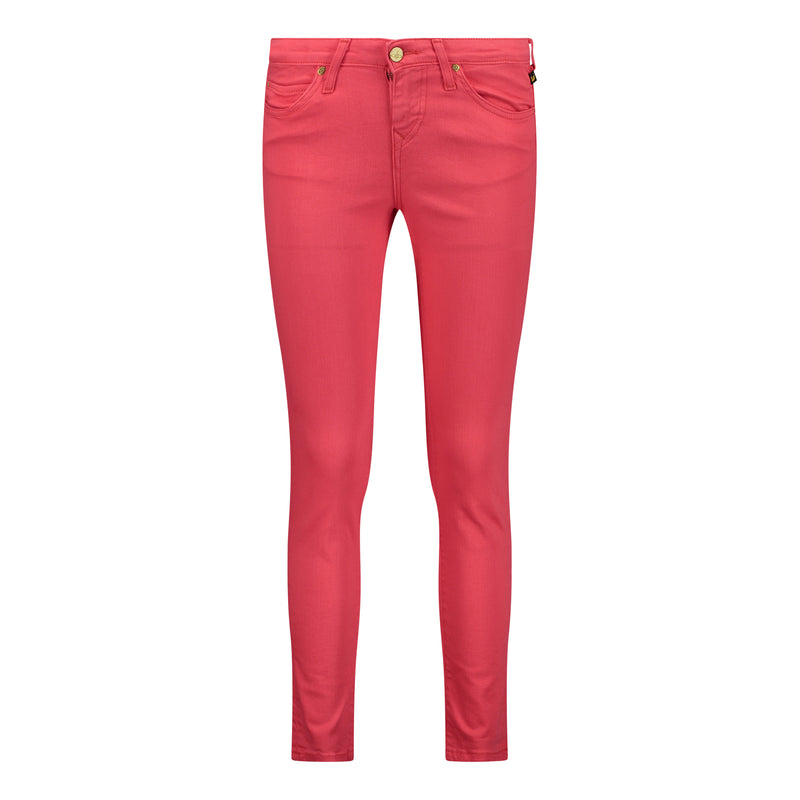 Skinny Pink Painted Jeans
