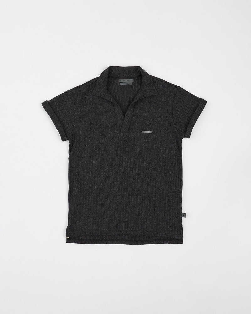 OXFORD KNITTED WIDE NECK POLO